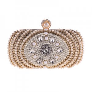 Handmade Pearl Wedding Bag-Pulama Bridal Handbag